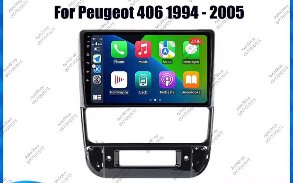 ‼️+Камера‼️Магнітола Peugeot 408, 308, 406,Partner, Citroen Berlingo 2