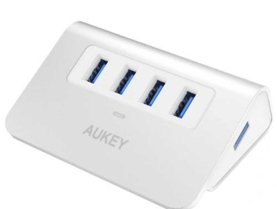 Nowy HUB USB 3.0 AUKEY 4-portowy - Aluminiowy Design