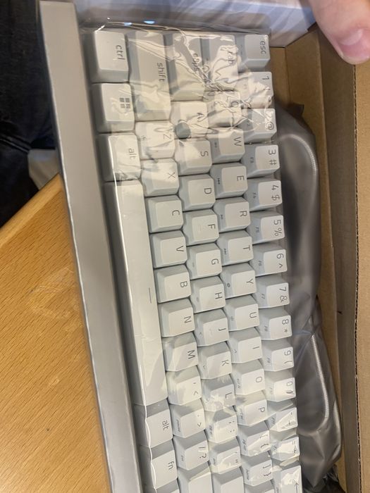 Teclado Gaming Razer Huntsman Mini Mercury (White)