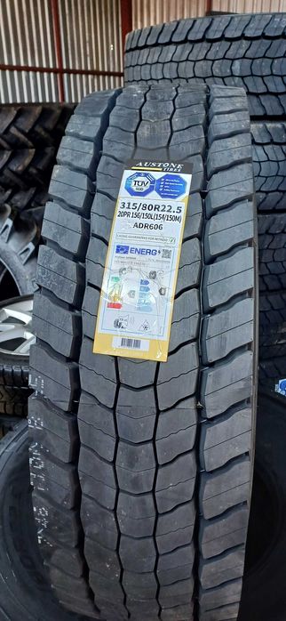 Opona 315/80R22.5  ADR 606 AUSTONE Napędowa Montaż Transport