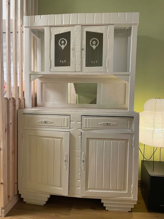 Móvel aparador vintage mexicano antigo