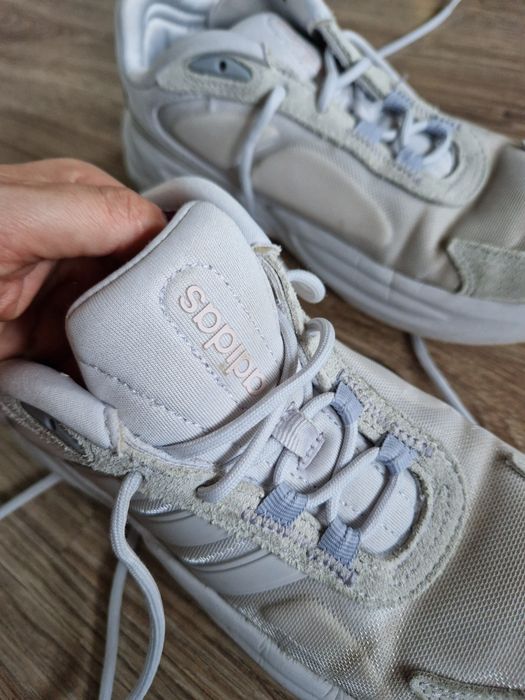 Buty sneakersy Adidas Ozelle GX1728 Cloudfoam szary rozmiar 38