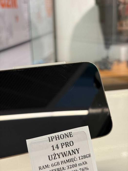 iPhone 14 Pro 128GB Bat 76% Topcase Vivo *Raty 0%