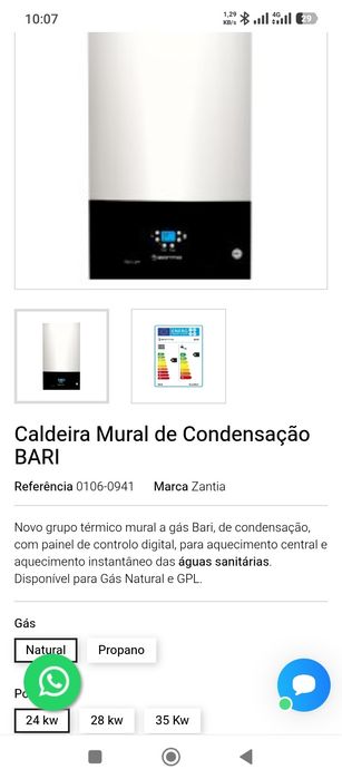 Caldeirada de condensação
