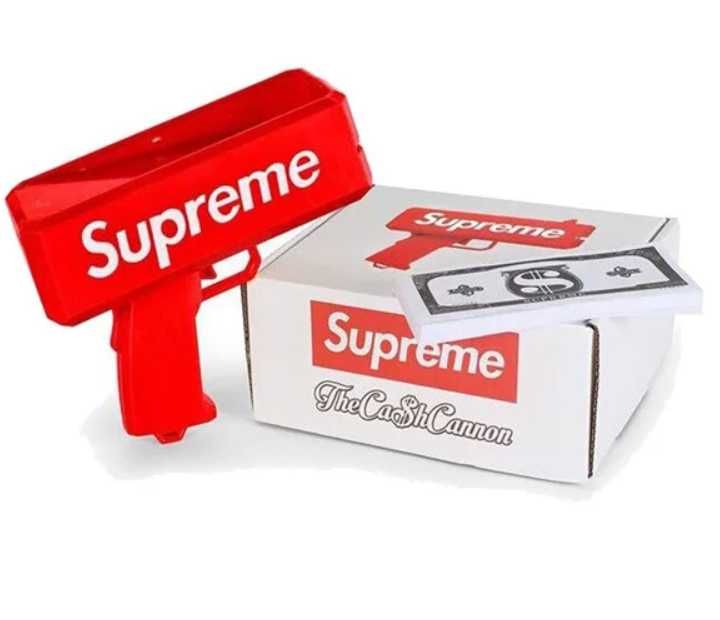 Пистолет для денег SUPREME  купюромет денежный для банкнот суприм