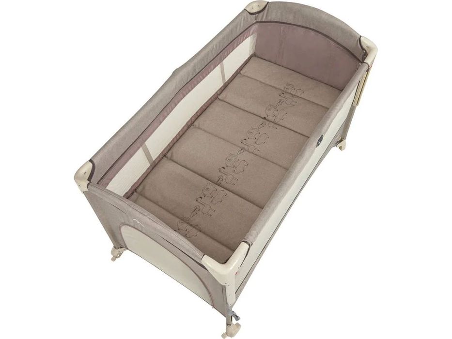 Vende-se Berço de Viagem MS Oxford Aço, Nylon Bege (125 x 77 x 65 cm)