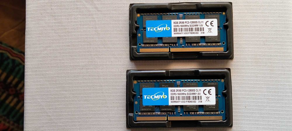 Vendo 16GB DDR 3 para portátil64752120073219122