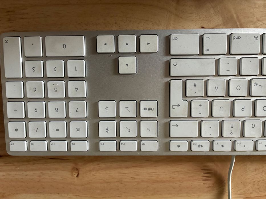 Klawiatura Mac apple