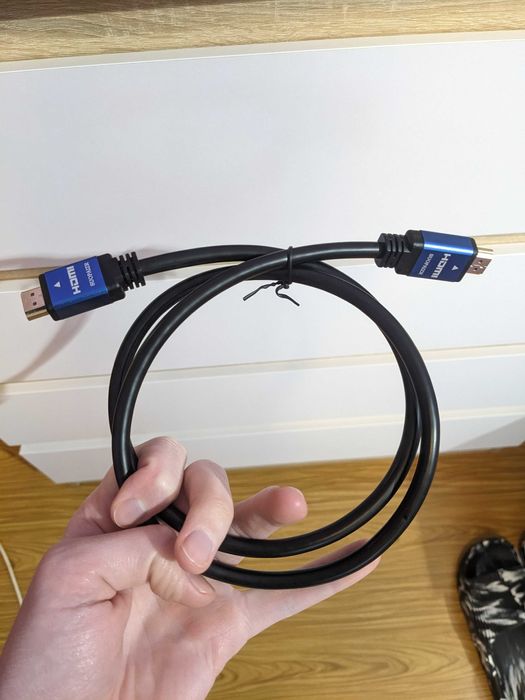 Кабель HDMI 1.4 (1 метр) 4K Playstation Xbox ТВ PS