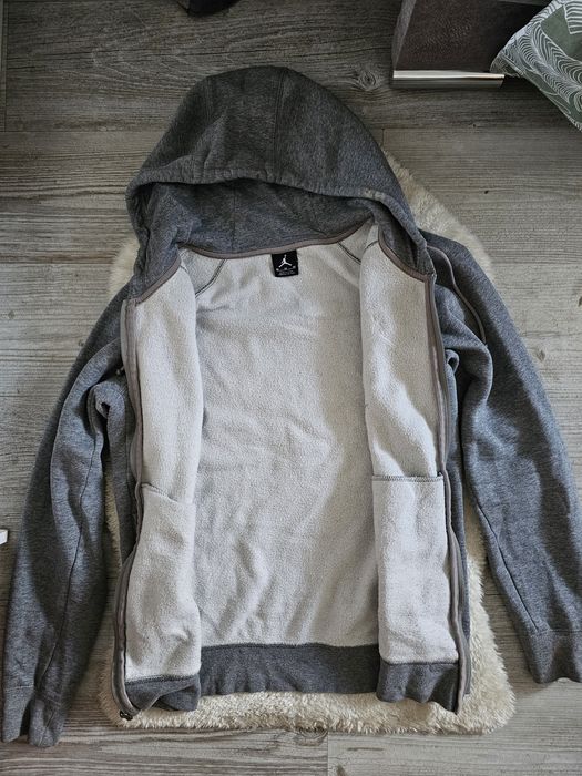 Bluza z kapturem Air Jordan Jumpman Nike Swoosh Rozmiar M Szara
