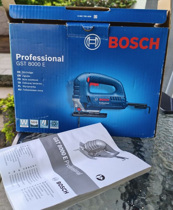Wyrzynarka bosch gst 8000 e professional