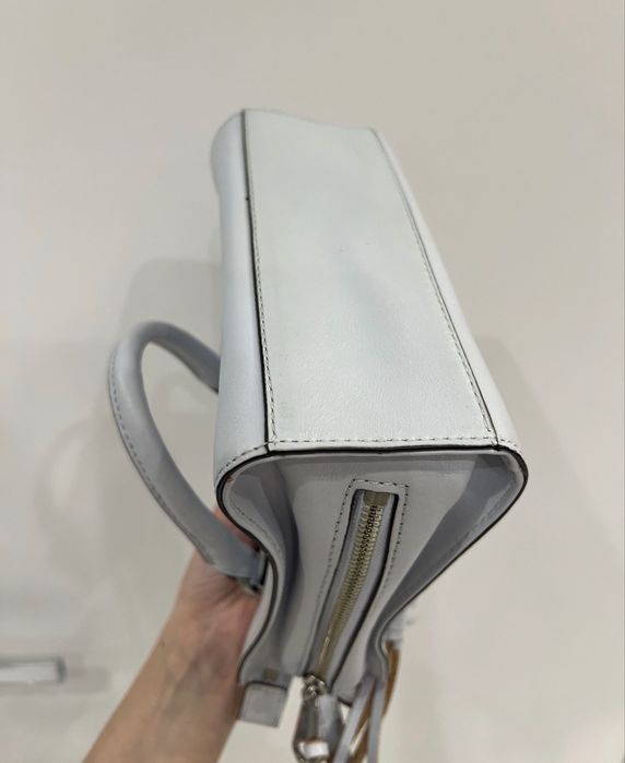 Сумка шкіряна ніжно блакитна Rebecca minkoff