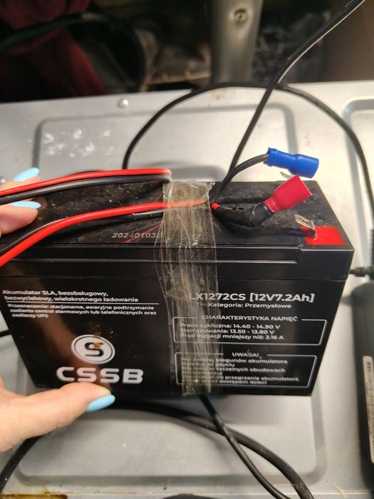 Akumulator AGM VRLA 12V