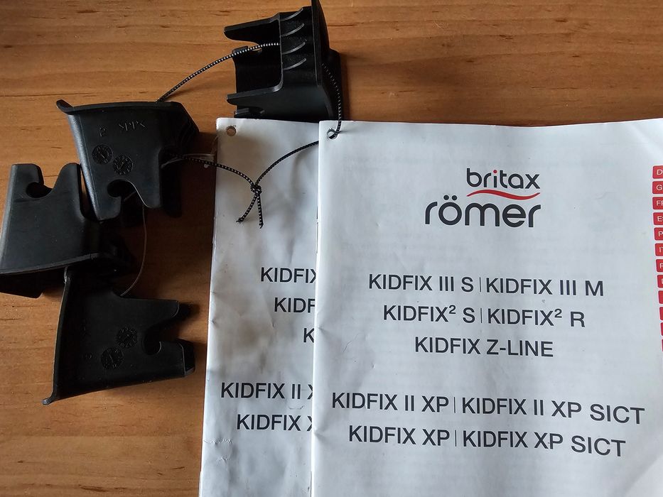 2x Prowadnice ISOFIX do fotelików samochodowych Britax Römer  KIDFIX