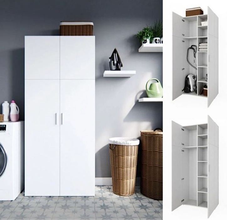 Шафа з поличками в спальню Полка для одягу Шкаф для одежды Пенал