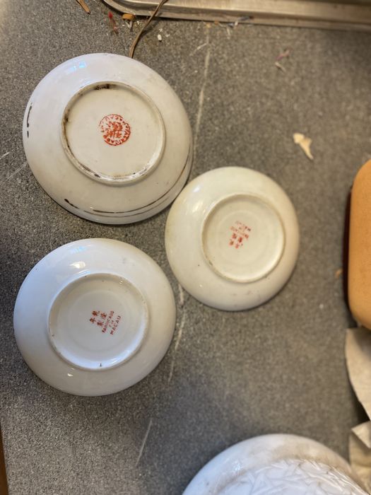 2 Chavenas e Pires porcelana Macau