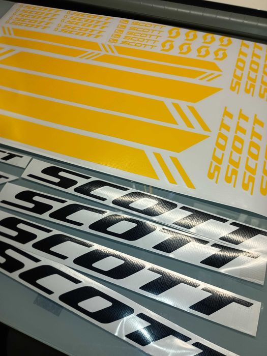 Autocolantes personalizados para bicicleta