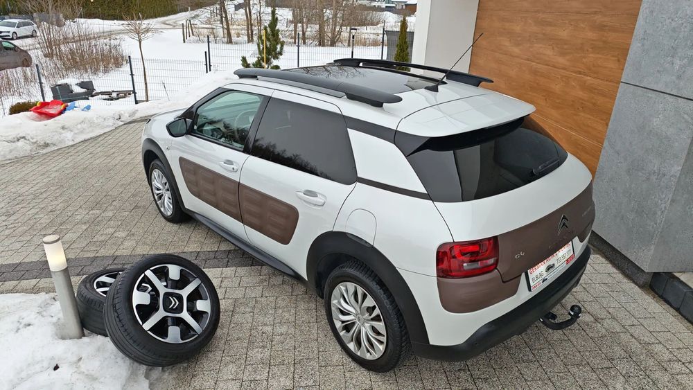 Citroën C4 Cactus 1.6HDI 100KM LED GrzaneFotele Nawigacja PanoramaParktronik Klimatronik