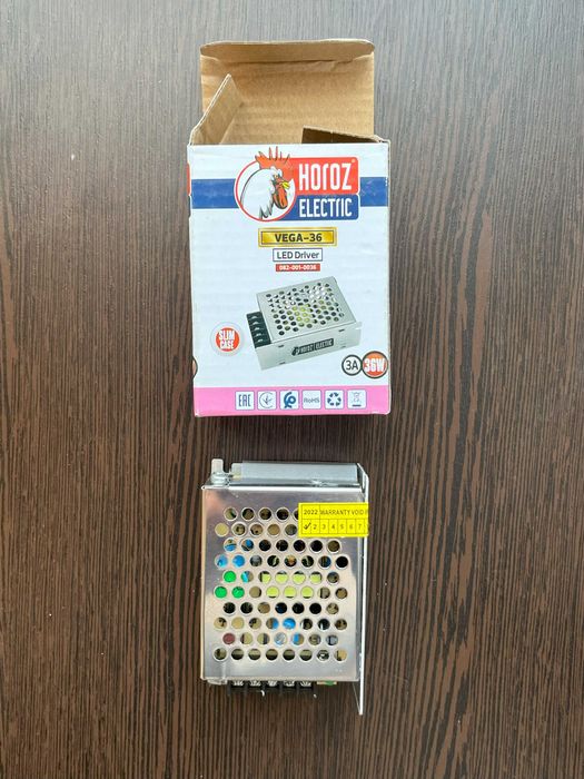 Драйвер для ленты LED 36W VEGA-36 HOROZ Electric