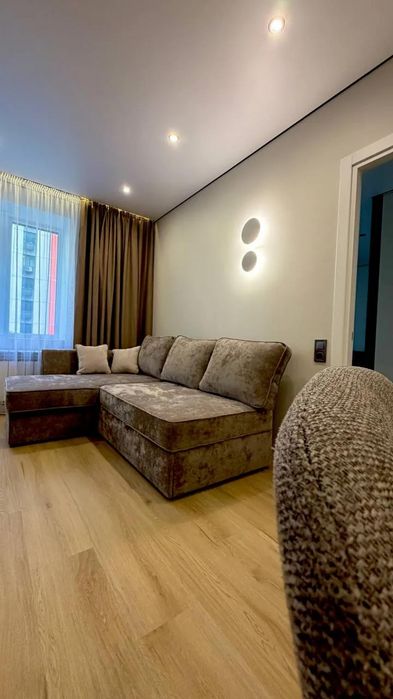 Аренда 3к ЖК BARVY | 68 м² | 2/10 | 2 спальни + кухня-гостиная | Тёплый пол | Собака