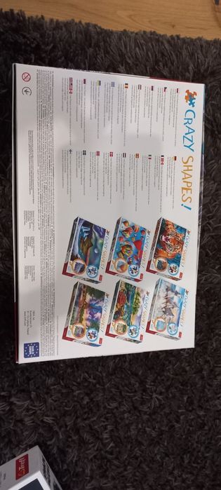 600 Puzzle Crazy Shape Konie