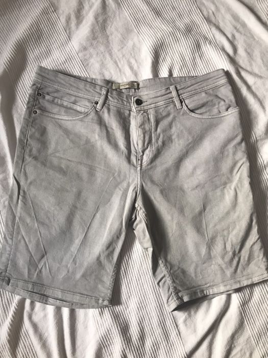Mango men szare jasne szorty rozmiar 48