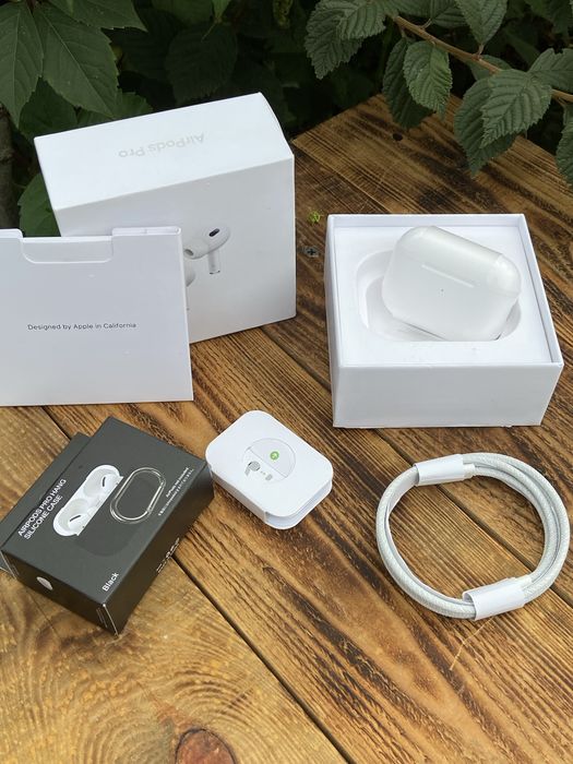 ‼️ГАРАНТІЯ 12 МІСЯЦІВ‼️ AirPods Pro 2 Найвищої Якості, Чохол у Подарунок