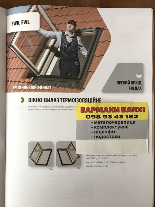 Вікно дахове Факро