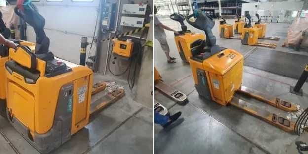 Wózek widłowy ERE 120 (poz 20 op.)