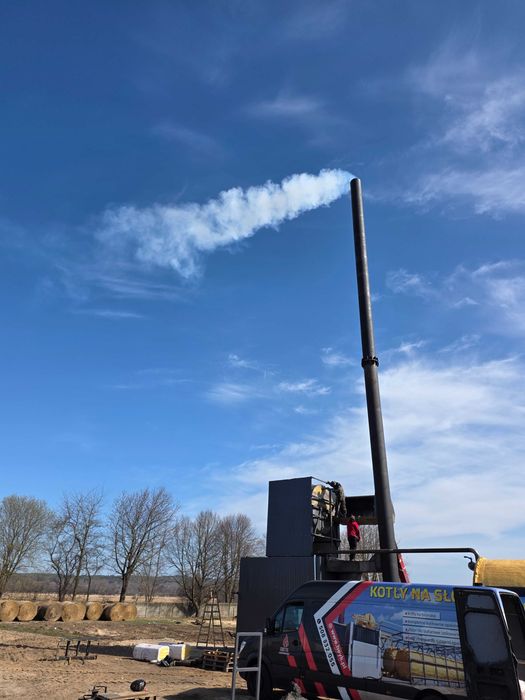Kocioł na słomę biomasę 1000kw