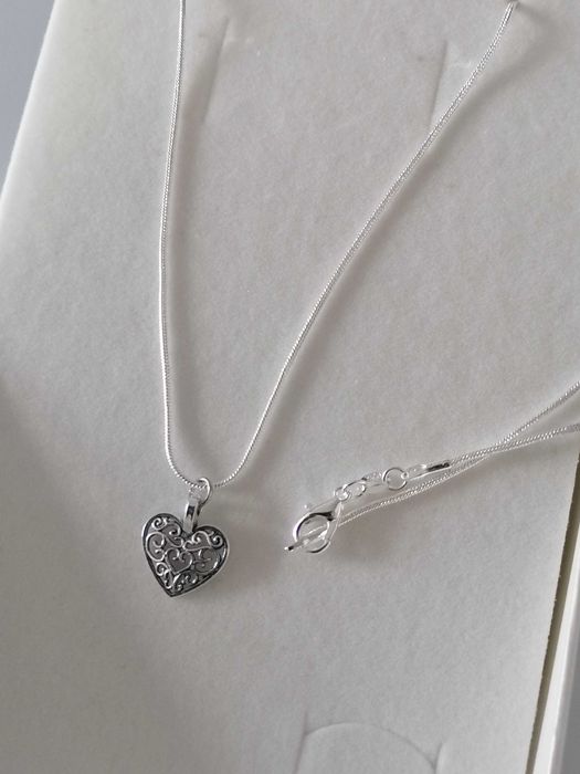 Łańcuszek srebrny 925 zmijka