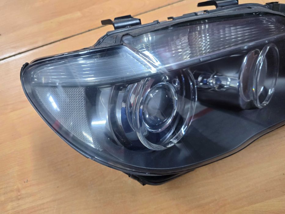 BMW 7 E65 E66 LIFT LCI Lampy Przód Prawa Lewa Xenon Komplet Stan BDB
