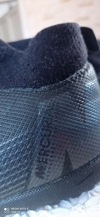Buty piłkarskie nike czarne 35 wkł 20 cm