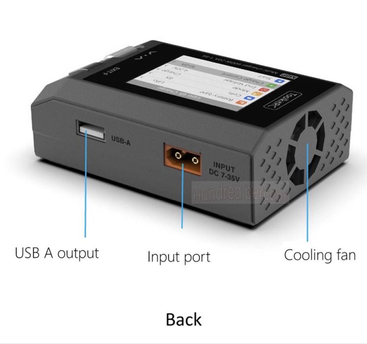 Зарядний пристрій ToolkitRC M8P 600W 20A для Lipo LiHV LiFe Lion NiMh Pb балансування розрядка FPV батарей фпв дронів коптерів