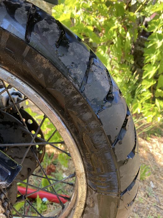 Yamaha XT 600 Vermelha