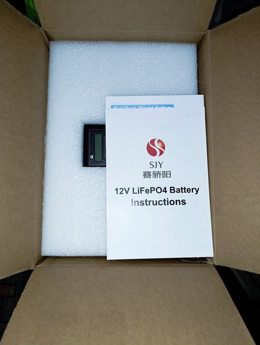 Акумулятор Lifepo SJY 12V/100AH з екраном LSD