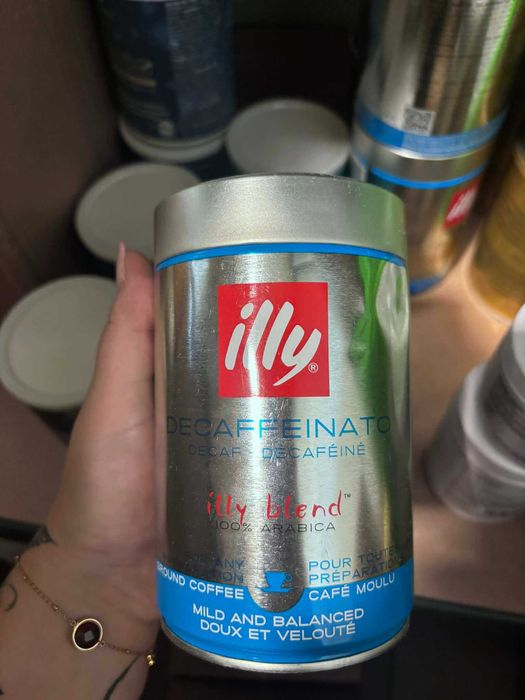 iLLY Bezkofeinowa kawa mielona DECAF 100 % Arabica 250g Uszkodzona