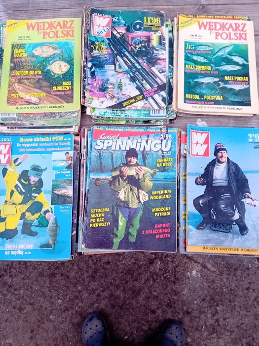 Sprzedam gazety wędkarskie