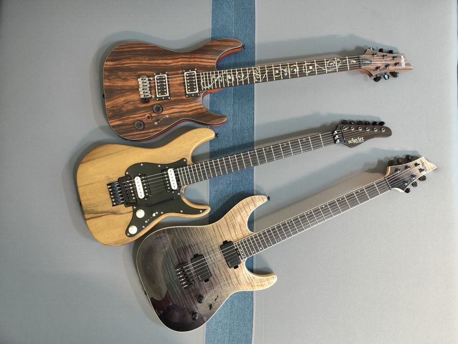 Електрогітара Schecter C-1 Exotic Ebony 2024 (электрогитара)