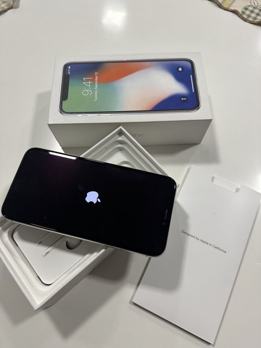 Vendo IPhone X branco 64gb
