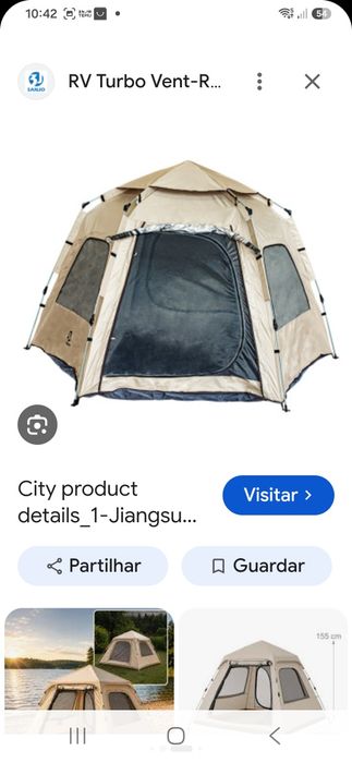 Vendo tenda de Campismo automática Nova