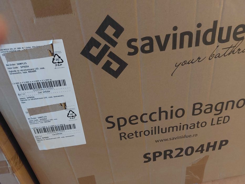 Móveis de casa de banho Savinidue COMFORT INTONACO, lavatório Amêndoa + Preto 80 cm