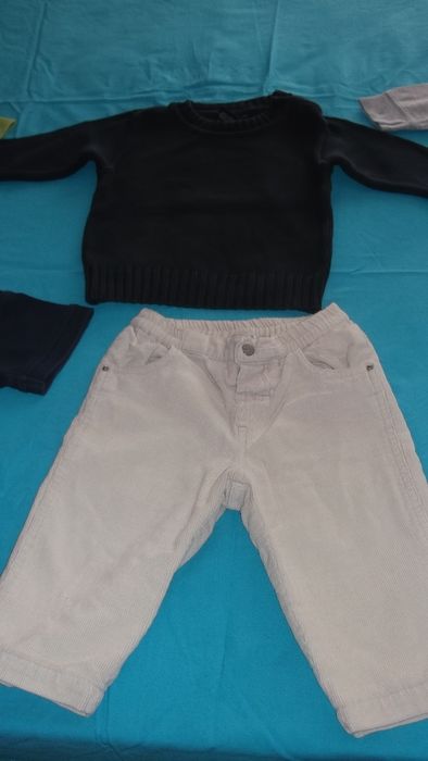 lote de roupa de bebé menino o gorro