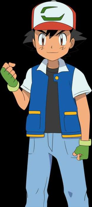 Cosplay przebranie Ash Ketchum Pokemon kostium Nowy anime