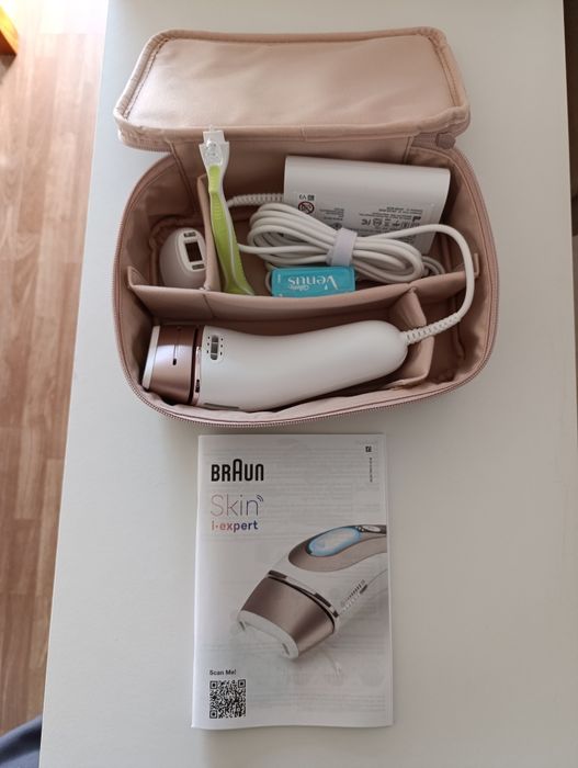 Máquina depiladora luz pulsada Braun