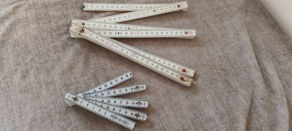 miarki drewniane  2m i 1 m