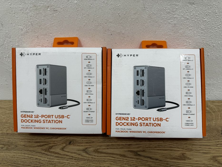 Хаб (док станція) HyperDrive 12-in-1 USB-C Hub Gen2
