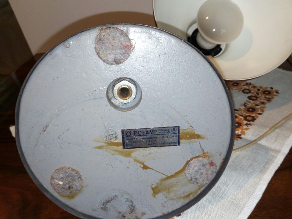 Lampa Polam Gdańsk lata 70-te