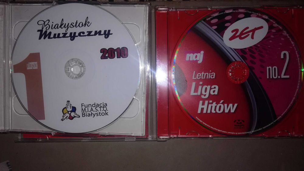 Płyty cd 2 składanki