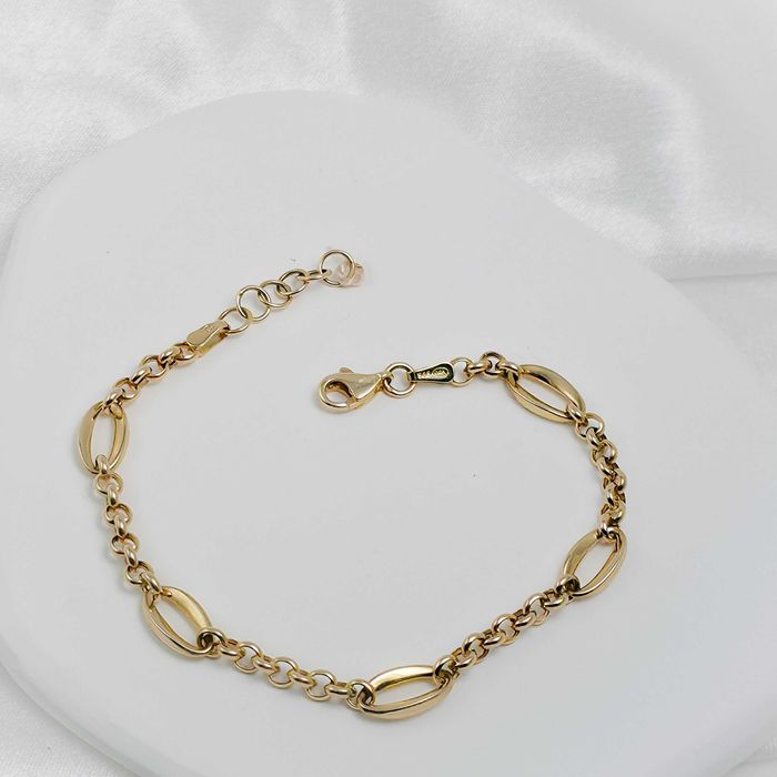 Złota elegancka bransoletka pr.585